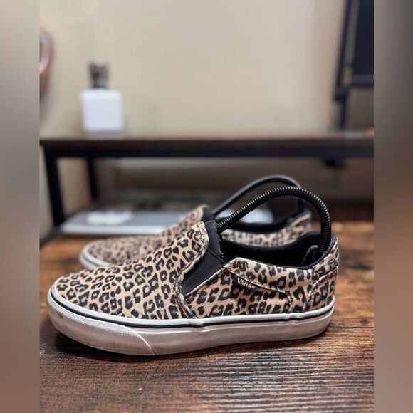Vans leopard print sneakers size 7.5 - Picture 3 of 12